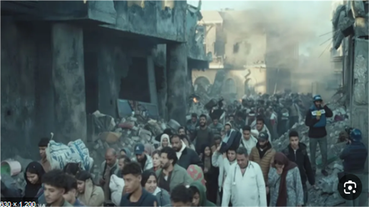 أحداث مؤلمة في مسلسل صحاب الأرض بعد نزوح الفلسطينيين من مدرسة الأنروا